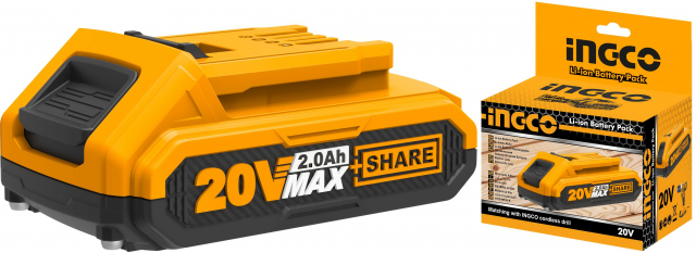 Bateria 2.0ah 20v Íon - Lítio Ingco
