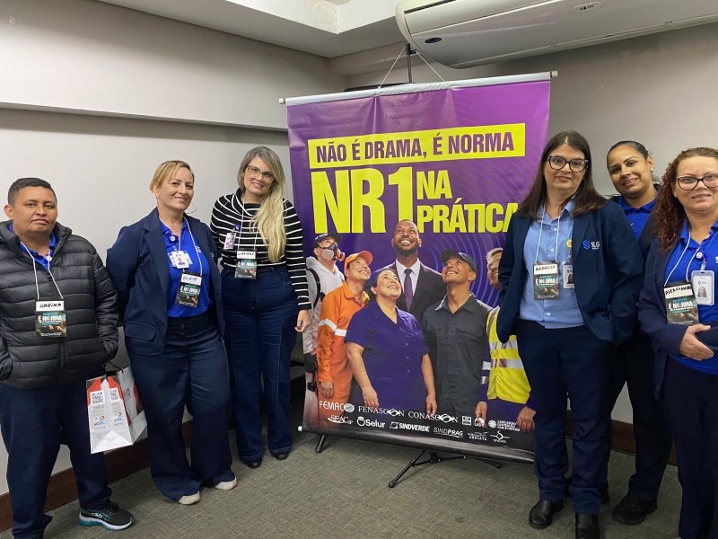 A Nova NR-01 e a Cultura de Segurança: SLG Serviços Marca Presença no Evento "Não é Drama, é Norma"